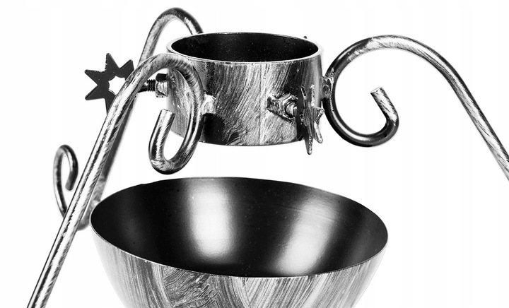 STALOWY STABILNY STOJAK CHOINKOWY, POD CHOINKĘ SH5 Z POJEMNIKIEM NA WODĘ