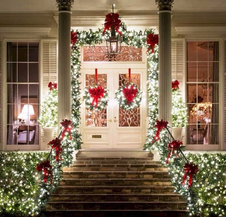 LAMPKI CHOINKOWE 200 LED FLASH ZEWNĘTRZNE WEWNĘTRZNE ŚWIĄTECZNE BIAŁY ZIMNY