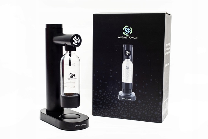 Saturator do wody gazowanej Wodazsyfonu + butelka 0,9l + nabój co2 soda