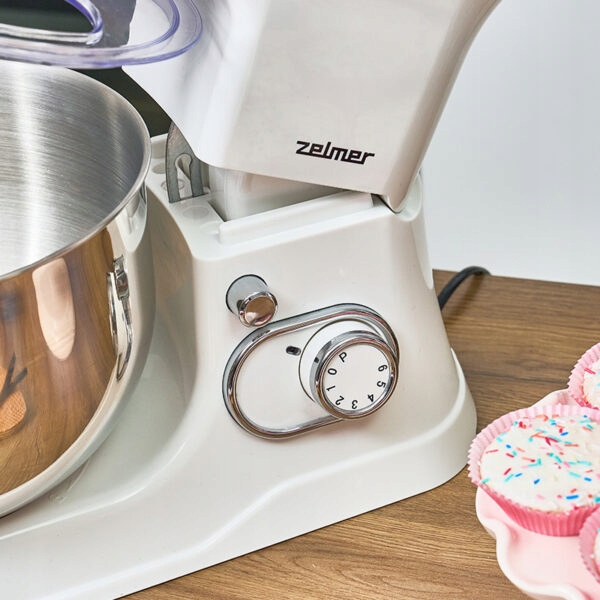 ROBOT PLANETARNY MIKSER ZELMER ZKR1350 1200W 6 PRĘDKOŚCI 5L STAL