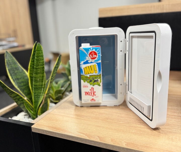 MINI LODÓWKA PRZENOŚNA CHŁODZENIE CICHA + GRZANIE