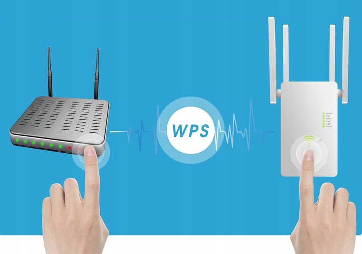 REPEATER WIFI WZMACNIACZ SYGNAŁU Dual Band 2,4Ghz/5Ghz AC1200 1200Mb/s