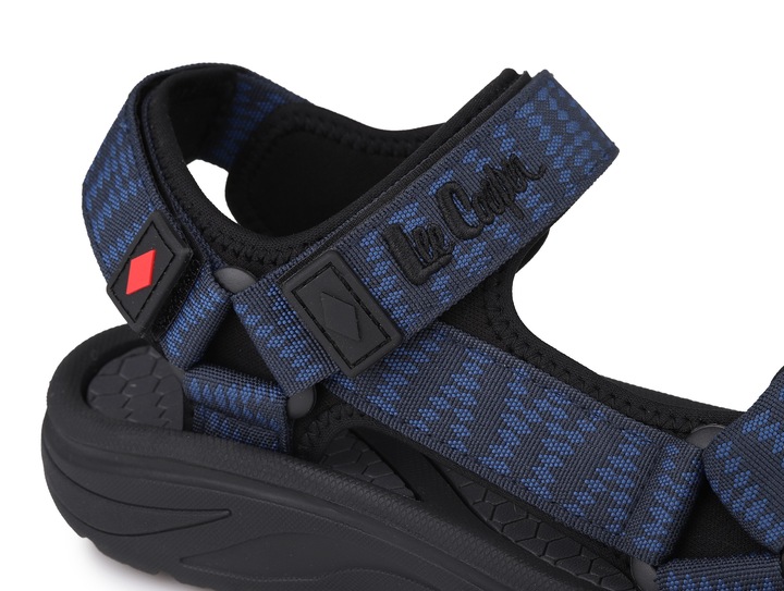 Sandały męskie Lee Cooper BLACK/NAVY