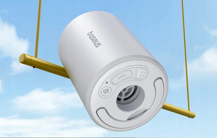 BASEUS POMPKA ELEKTRYCZNA BEZPRZEWODOWA DO MATERACY KÓŁEK DMUCHAŃCE LATARKA