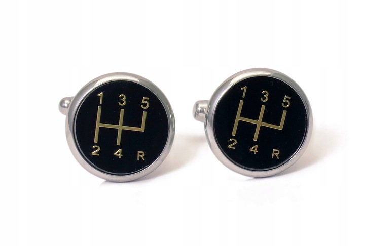 Spinki do mankietów - gałki skrzyni biegów L17