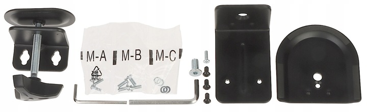 Uchwyt biurkowy monitora BRATECK-LDT66-C01 do 32 cal regulowany VESA czarny