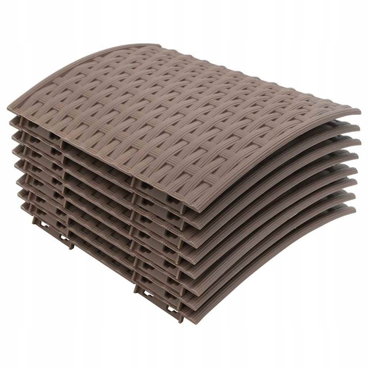 OSŁONA POD CHOINKĘ NA ŚWIĘTA STOJAK CHOINKOWY EFEKT RATTAN SKŁADANA OSŁONKA