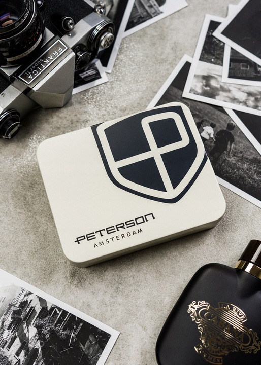 Portfel męski ze skóry eko Peterson z ochroną RFID STOP na gotówkę karty