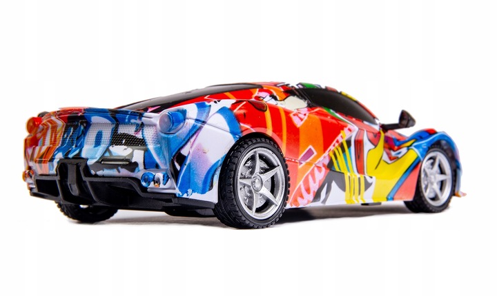 Samochód zdalnie sterowany graffiti, światło R/C