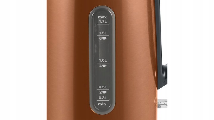 Czajnik elektryczny Bosch TWK4P439 2400 W 1,7 l żółty/złoty