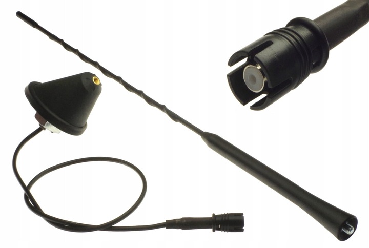 Aktywna antena VW GOLF 4 PASSAT B5 SKODA OCTAVIA wzmacniacz złącze RAKU-2