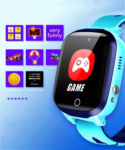 Smartwatch Zegarek Dla Dzieci SIM Aparat Telefon Gry Odtwarzacz Muzyki