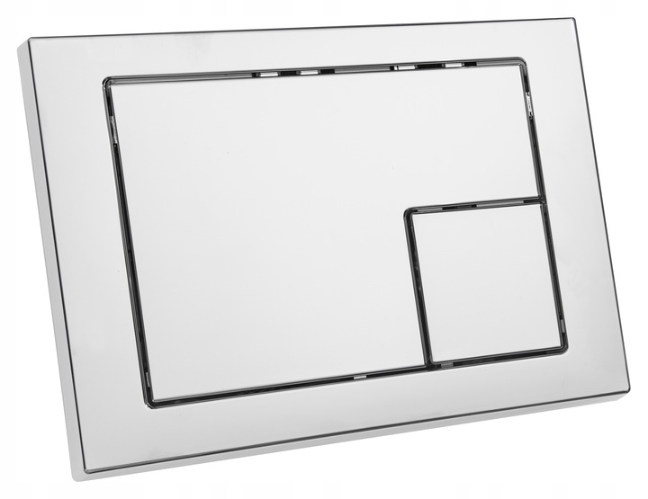 PRZYCISK DO SPŁUCZKI WC Cersanit Link Aqua CHROM POŁYSK Przycisk Spłukujący