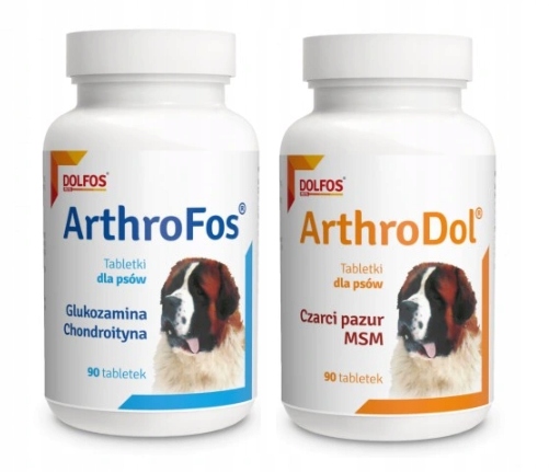 DOLFOS ARTHROFOS ARTHRODOL komplet po 90 tabletek
