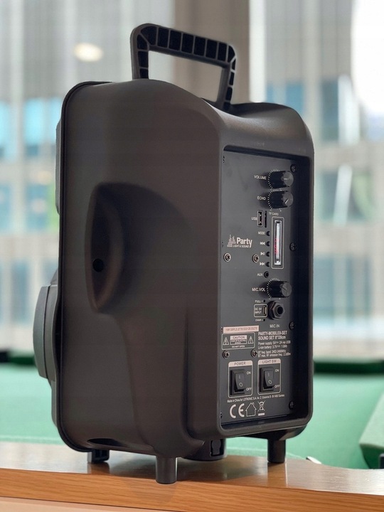 Kolumna BLUETOOTH KARAOKE MIKROFON STATYW PILOT