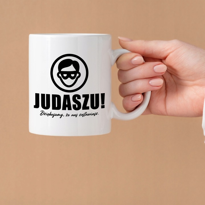 KUBEK ŚMIESZNY PREZENT NA POŻEGNANIE DLA KOLEGI Z PRACY BIURO KORPO WZORY