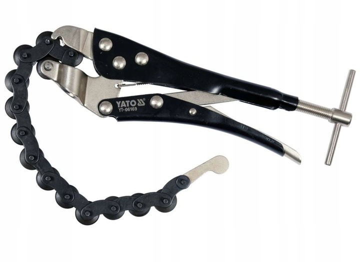 YATO OBCINAK ŁAŃCUCHOWY DO RUR WYDECHOWYCH 18-95MM DO WYDECHU YT-06169