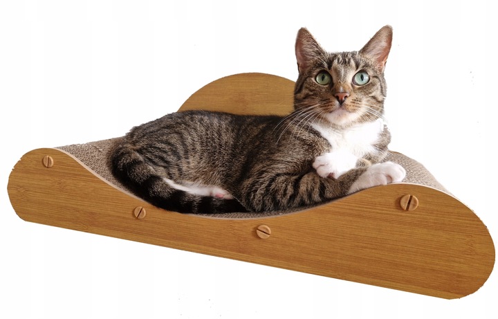 Drapak Dla Kota Sofa Łóżko Legowisko Karton Do Drapania Kanapa Kotka 60 cm