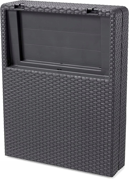 LEŻAK OGRODOWY REGULOWANY SKŁADANY KETER JAIPUR GRAFIT