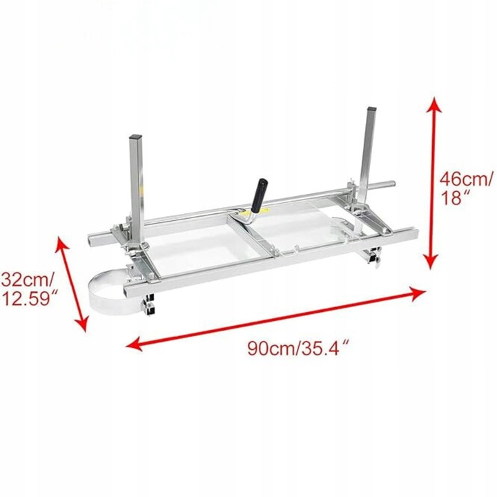 PROWADNICA DO PIŁY SPALINOWEJ 14"-36” TRAK DO DREWNA PRZENOŚNY PRZYSTAWKA