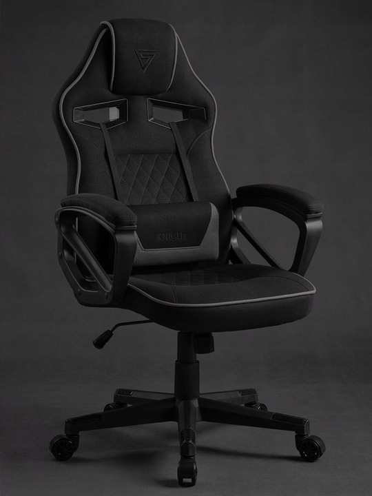 Fotel gamingowy biurowy Knight materiałowy SENSE7