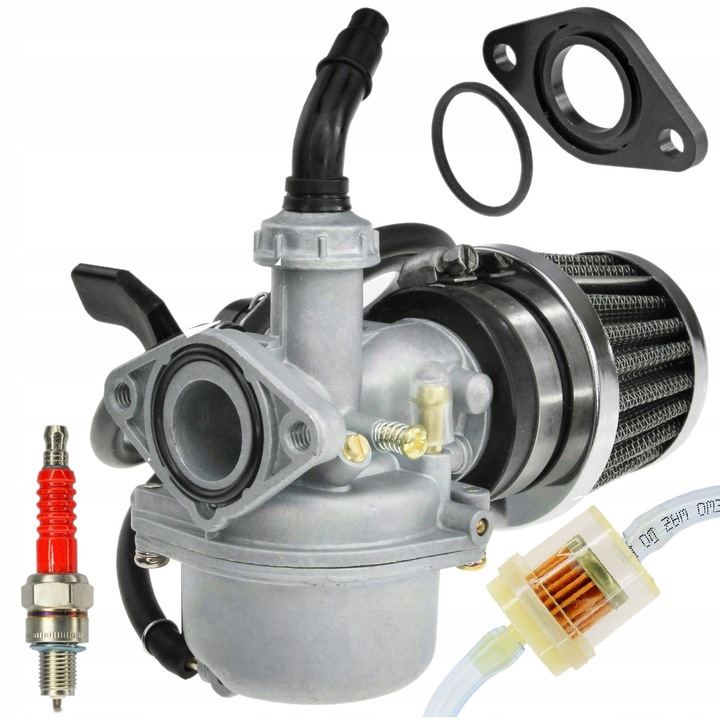 Gaźnik Tuning PZ19 Filtr Uszczelka ATV Quad Cross KXD 110 125 FMB