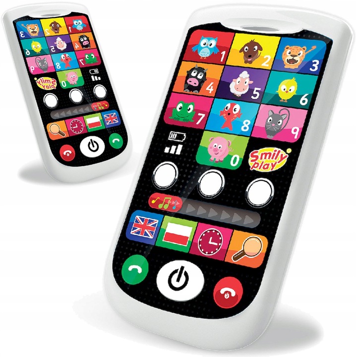 SMILY PLAY EDUKACYJNY SMARTFON dotykowy