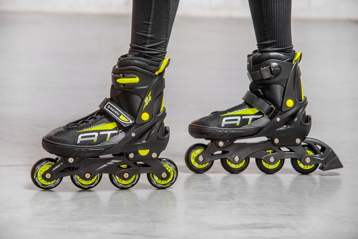 Rolki Regulowane RAVEN Profession Black/Lime 31-35