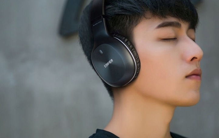 CZARNE SŁUCHAWKI Nauszne Bezprzewodowe EDIFIER W800BT PLUS APTX Bluetooth