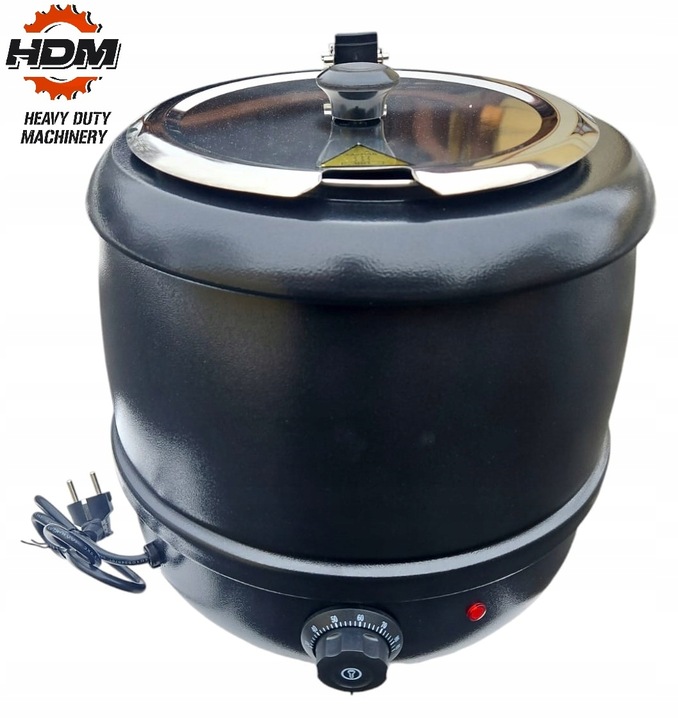 Kociołek podgrzewacz do zup bemar warnik 10l 400W nie przypala 2 ścianki