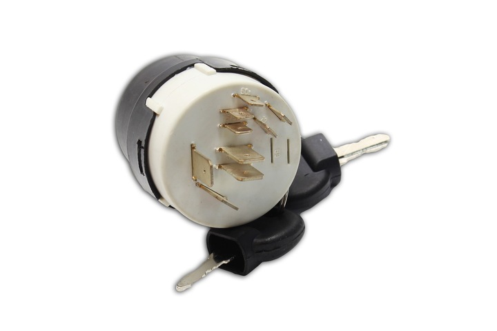 STACYJKA ZAPŁONOWA JCB 2CX 3CX 4CX 701/80184 + 2 KLUCZYKI 9 PINOWA / 4 POZ