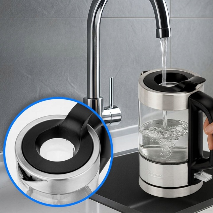 Czajnik elektryczny szklany 1.0 L ProfiCook PC-WKS 1229 G