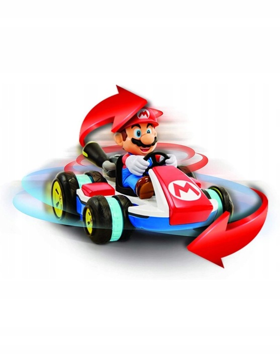 Nintendo Super Mario RC Racer 2,4 GHz zdalnie sterowana do obrotu o 360°