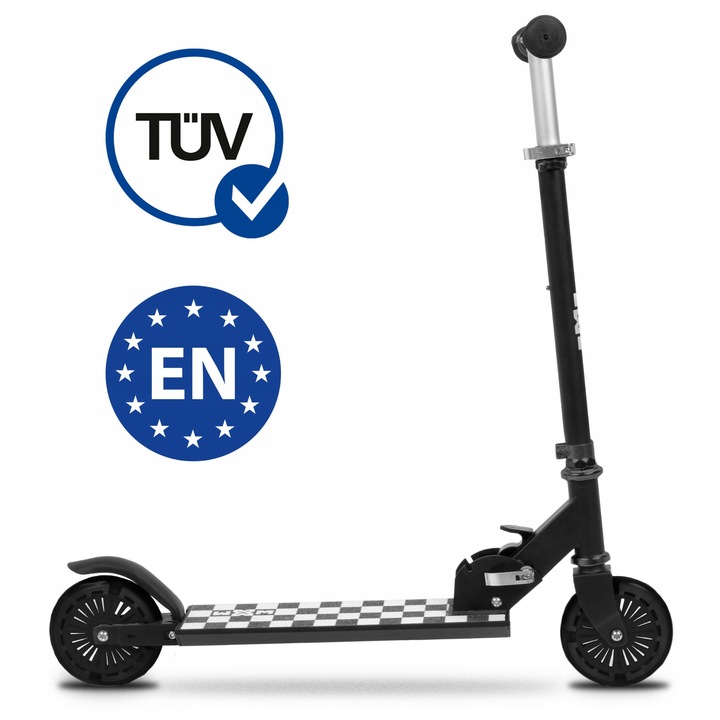 Hulajnoga składana SKIPO Chess koła LED 120 mm