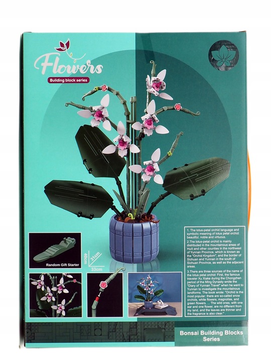 Klocki Butterfly Orchidea 10113 711 szt