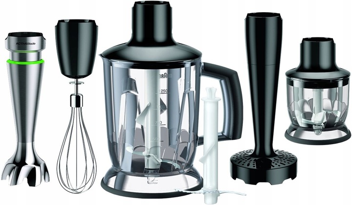 Blender Ręczny Mikser Rozdrabniacz Braun MQ9147X MultiQuick 9 1200W
