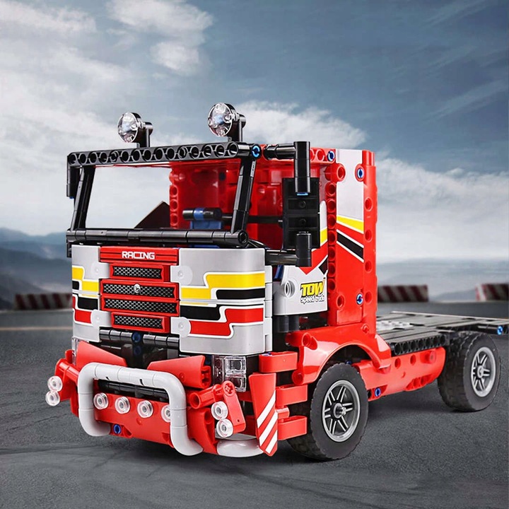 Klocki Technic Zdalnie Sterowana CIĘŻARÓWKA na PILOTA 577 el RC Aplikacja