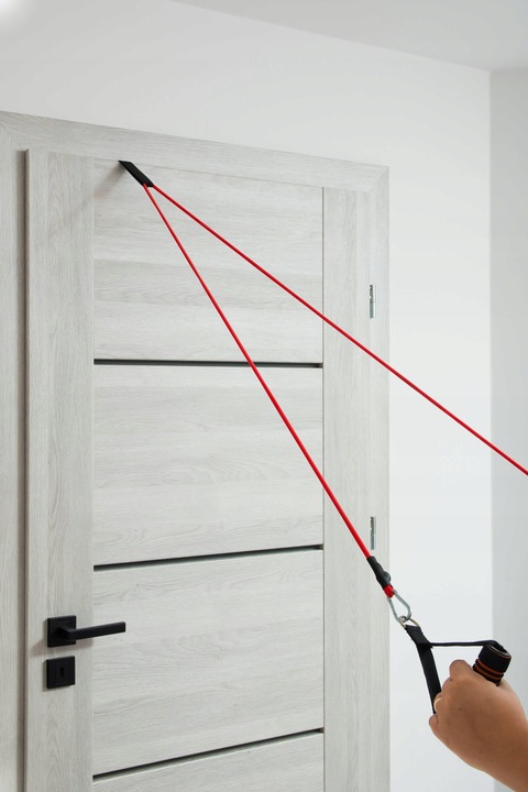 Zestaw 5 Gum Ekspanderów oporowych Taśm do ćwiczeń