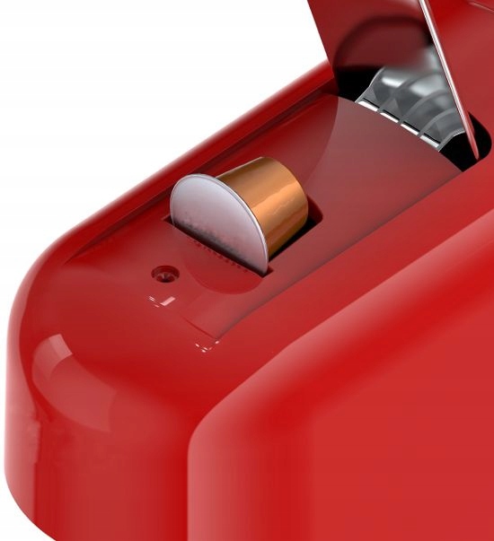 UNIWERSALNY EKSPRES DO KAWY NA KAPSUŁKI NESPRESSO JACOBS 900ML CZERWONY