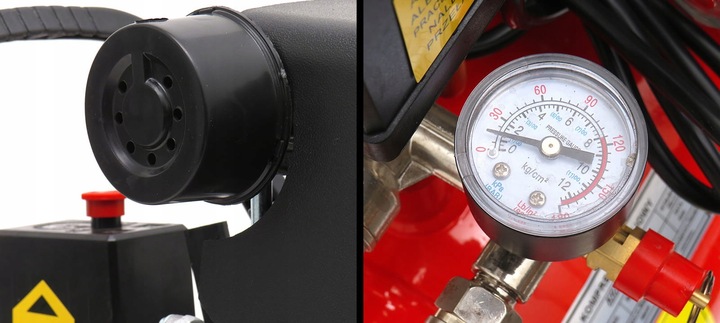 KOMPRESOR OLEJOWY SPRĘŻARKA 24L 230V 8BAR 205L/MIN