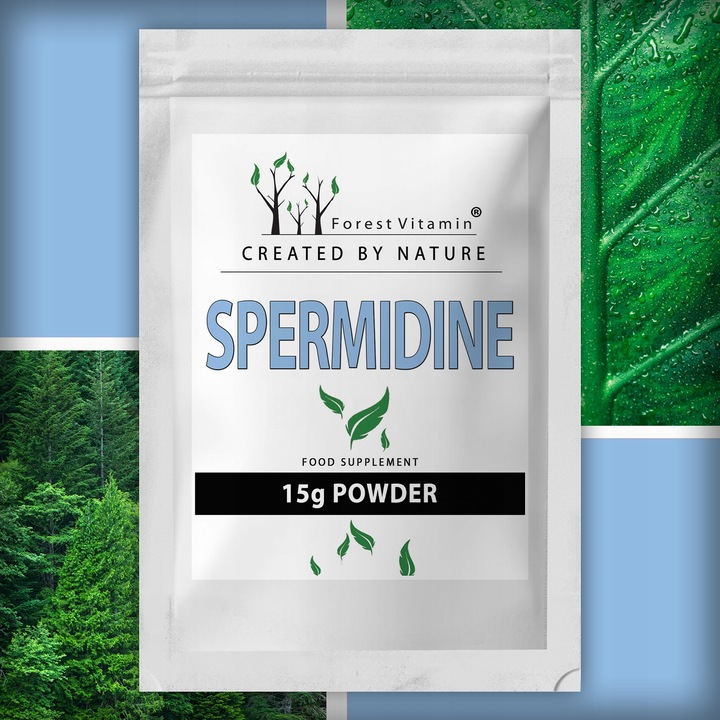 SPERMIDYNA 15g CZYSTA SPERMIDYNE TRICHLOROWODOREK SPERMIDYNY 600 PORCJI