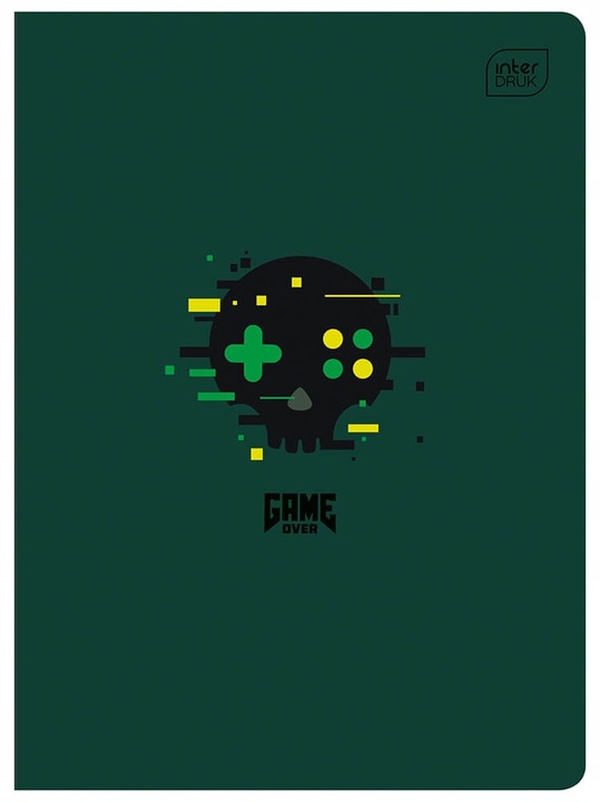 4X ZESZYT A5 32 KARTKI KRATKA MARGINES DLA CHŁOPCA