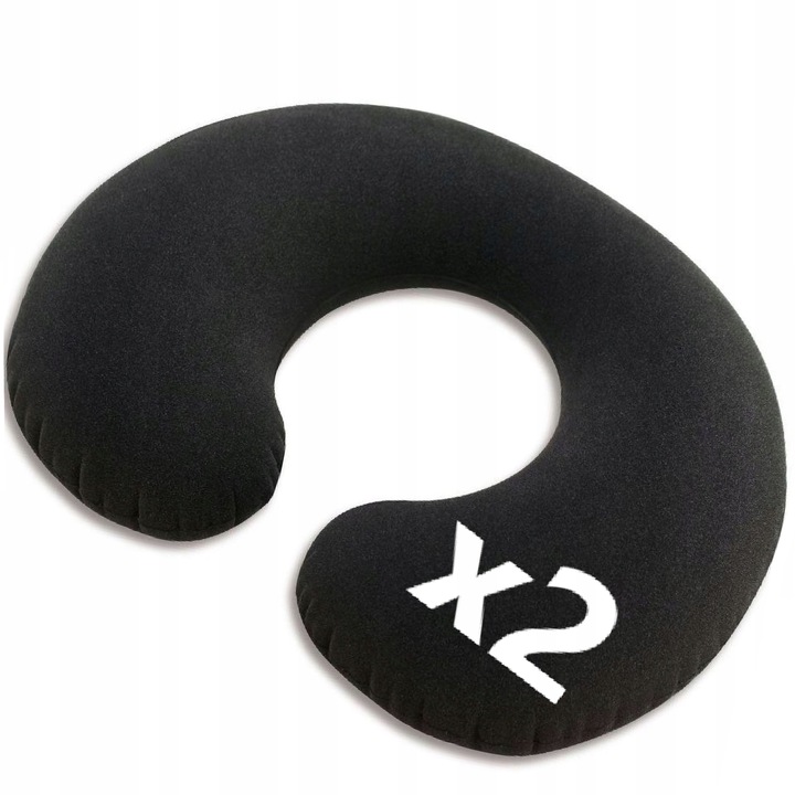 2x ZAGŁÓWEK PODUSZKA NA SZYJĘ DO SAMOCHODU SAMOLOTU ROGAL PODRÓŻNA DMUCHANA