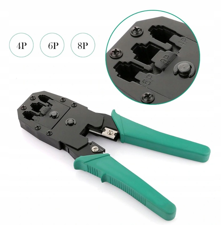 TESTER KABLI TESTER ŚCIĄGACZ ZACISKARKA RJ45 LAN 3