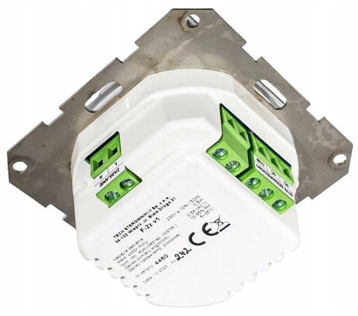 STEROWNIK REGULATOR TEMPERATURY TERMOSTAT POKOJOWY F-2Z V1 PRZEWODOWY TECH