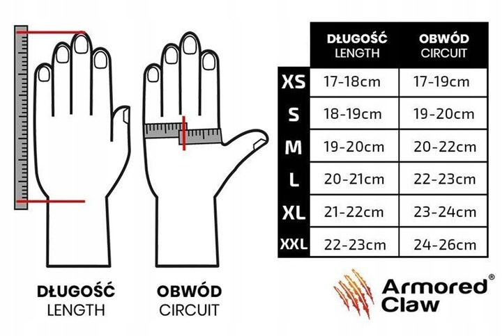 RĘKAWICE TAKTYCZNE ARMORED CLAW SHIELD OLIVE L