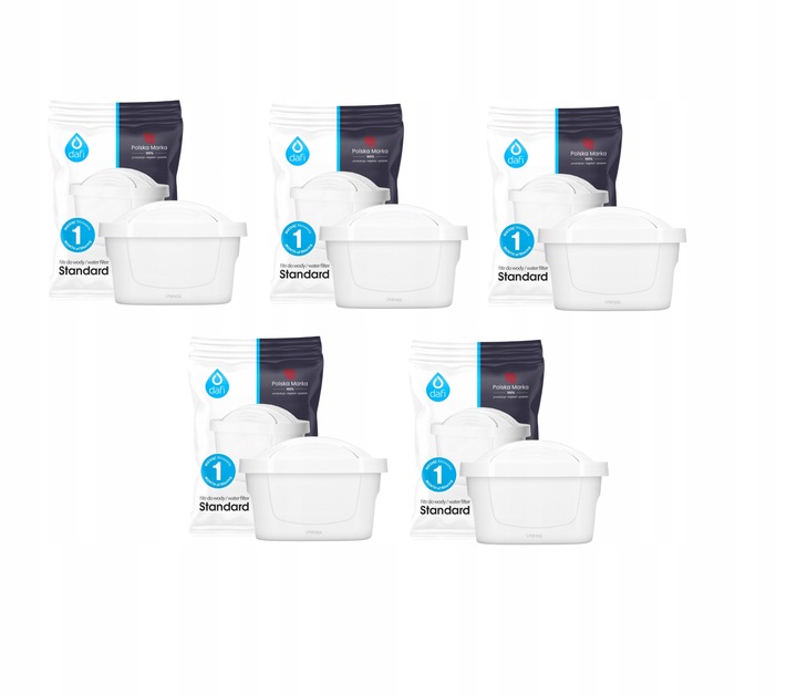 5 SZTUK WKŁAD FILTR DAFI UNIMAX ORYGINALNY