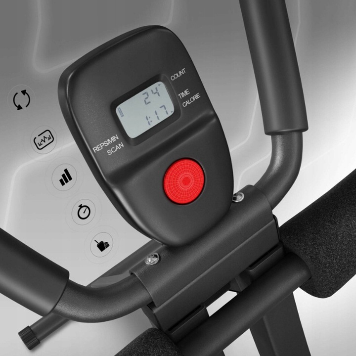 TRENAŻER MIĘŚNI BRZUCHA SKŁADANY REGULOWANY RP01