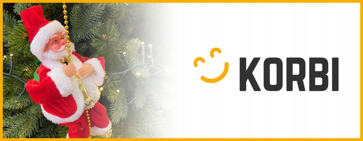 DEKORACJA WSPINAJĄCY SIĘ MIKOŁAJ OZDOBA ŚWIĄTECZNA GRAJĄCY PREZENT 100CM