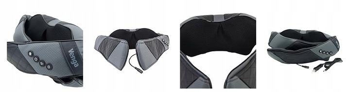 ODPRĘŻAJĄCY MASAŻER SHIATSU VENGA RAMION 3PRĘDKOŚCI PODCZERWIEŃ PODGRZEWANY